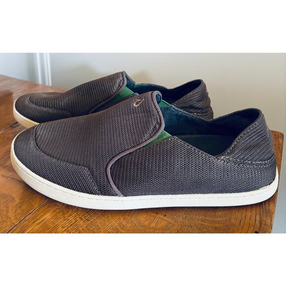 Men's Olukai Nohea Mesh Loafers, Men's 11.5, Casual Slip On Shoes - Picture 3 of 5